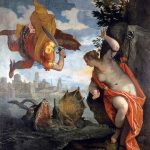 פגאסוס ואנדרומדה – פאולו ורונסה – אסכולה וונציאנית בציור