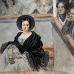 מרי דיופלסי ההשראה לספר המהולל הגברת עם הקמליות La Dame aux camélias) Marie Duplessis, painted by D'ALPHONSINE DITE.