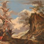 סולם יעקב - Salvator Rosa (1615-1673)