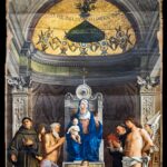 תמונת המזבח המפורסמת של ג'ובאני בליני לסן ג'ובה: חשית האור, צבעים משלימים, הצל החיי,  ששת הקדושים, המבט: מבטו של כל אחד מהם, ההבעה יוצאת הדופן של ישוע-הילד, המחווה החריגה של המדונה - בידה השמאלית, ותפקידם של המלאכים-מוזיקאים הכל חדיש ומושך את העין אל מאבקו של אמן לממש את חזונו הפנימי שנובע מהיכולת לראות ולהבין את סביבתו. 