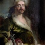 פיוטר הגדול (פיוטר הראשון), צאר רוסיה, אשר צויר על ידי האמן יאן קופצקי.