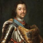 יאן קופצקי (Jan Kupecký) -דיוקן של פיוטר הגדול (פיוטר הראשון), שהיה צאר רוסיה מ-1682 והקיסר הראשון של האימפריה הרוסית מ-1721 ועד מותו ב-172. ייסד את העיר סנט פטרסבורג בשנת 1703, הקים את הצי הרוסי הראשון והוביל מהפכה תרבותית שהחליפה מערכות מסורתיות במודלים מודרניים ומדעיים.