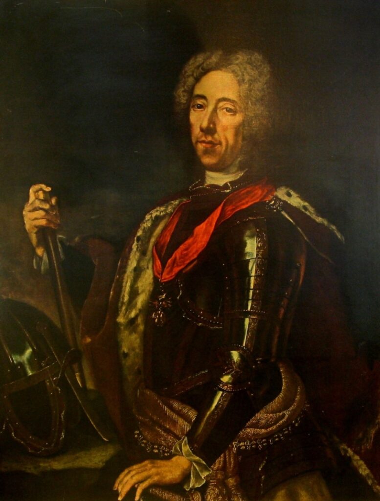 הדיוקן הנודע של הנסיך האגדי אויגן מסבויה. עם הקסדה והחרב שקיבל במתנה מהאפיפיור. Prince Eugene of Savoy. אויגן מסבויה נודע כפטרון של האמנויות ואחת הדמויות הנערצות באירופה, לאחר שבשנת 1697 גירש את הטורקים מהונגריה – ניצחון Zenta. הנסיך מבית סבוי – הוגדר כבעל דמות כחושה שאינה מתאימה לקריירה של איש צבא – אך בסופו של דבר נמנה על המצביאים החשובים באירופה של ראשית העת החדשה ומי שקנה את עולמו כאמור לעיל בתבוסות שהנחיל לצבאות התורכיים של האימפריה העות'מנית. נפולין ראה בו את אחד משבעת הגנרלים הגדולים וחבריו הקצינים כינו אותו מארס (אל המלחמה) ללא ונוס. גיסתו מצוטטת כמי שאמרה עליו: ש"הוא לא מטריד עצמו עם גבירות, חבורת נערים עדיפה עליו הרבה יותר." יאן קופצ'קי Jan kupecky